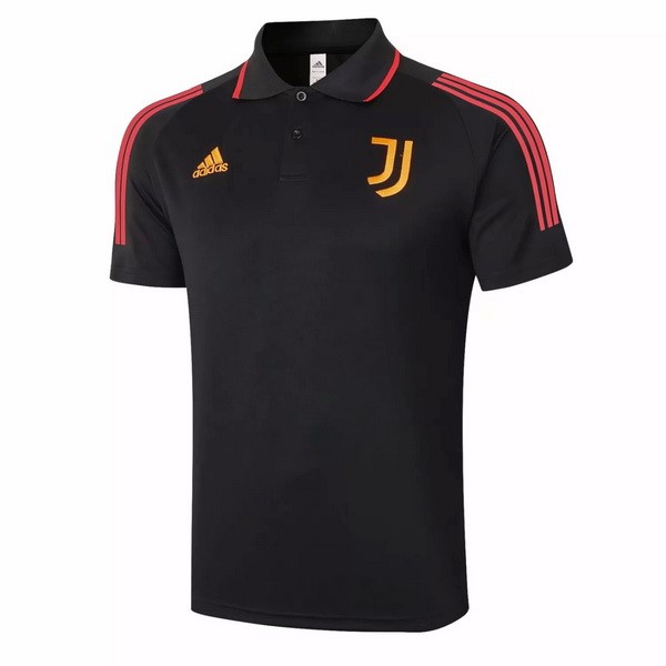 Polo Juventus 2020 2021 Negro Rojo
